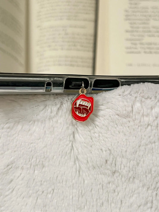 Vampire Teeth Kindle Charm