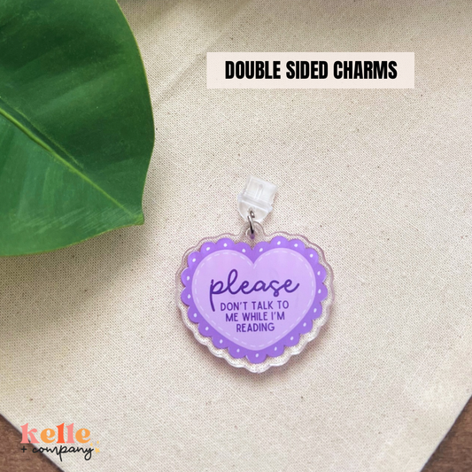 I’m reading Kindle Charm