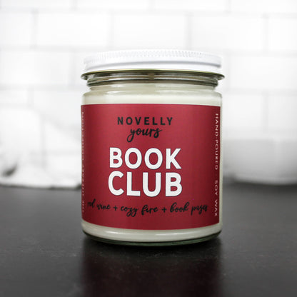 Book Club Candle