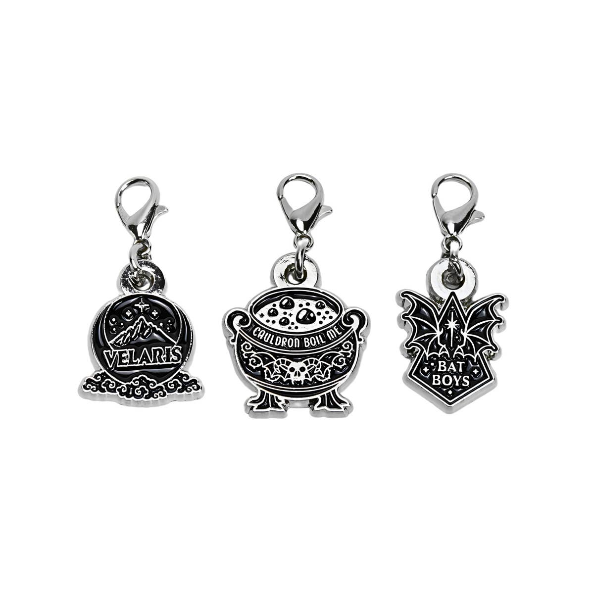 A Court of Thorns and Roses Dust Plug Charms (3-Pack)