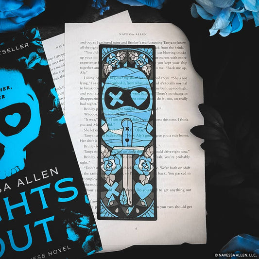 Lights Out Acrylic Bookmark
