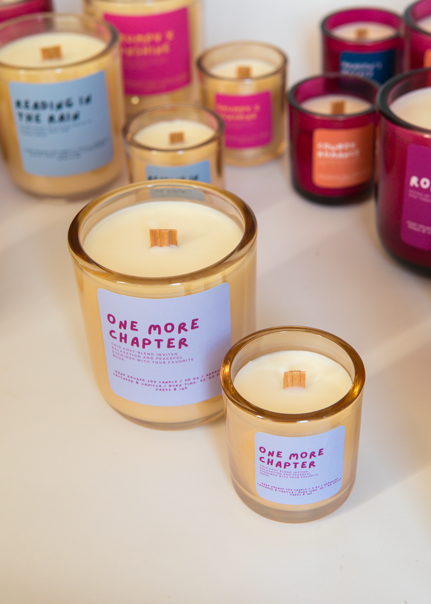 One More Chapter: Lavender & Vanilla Candle