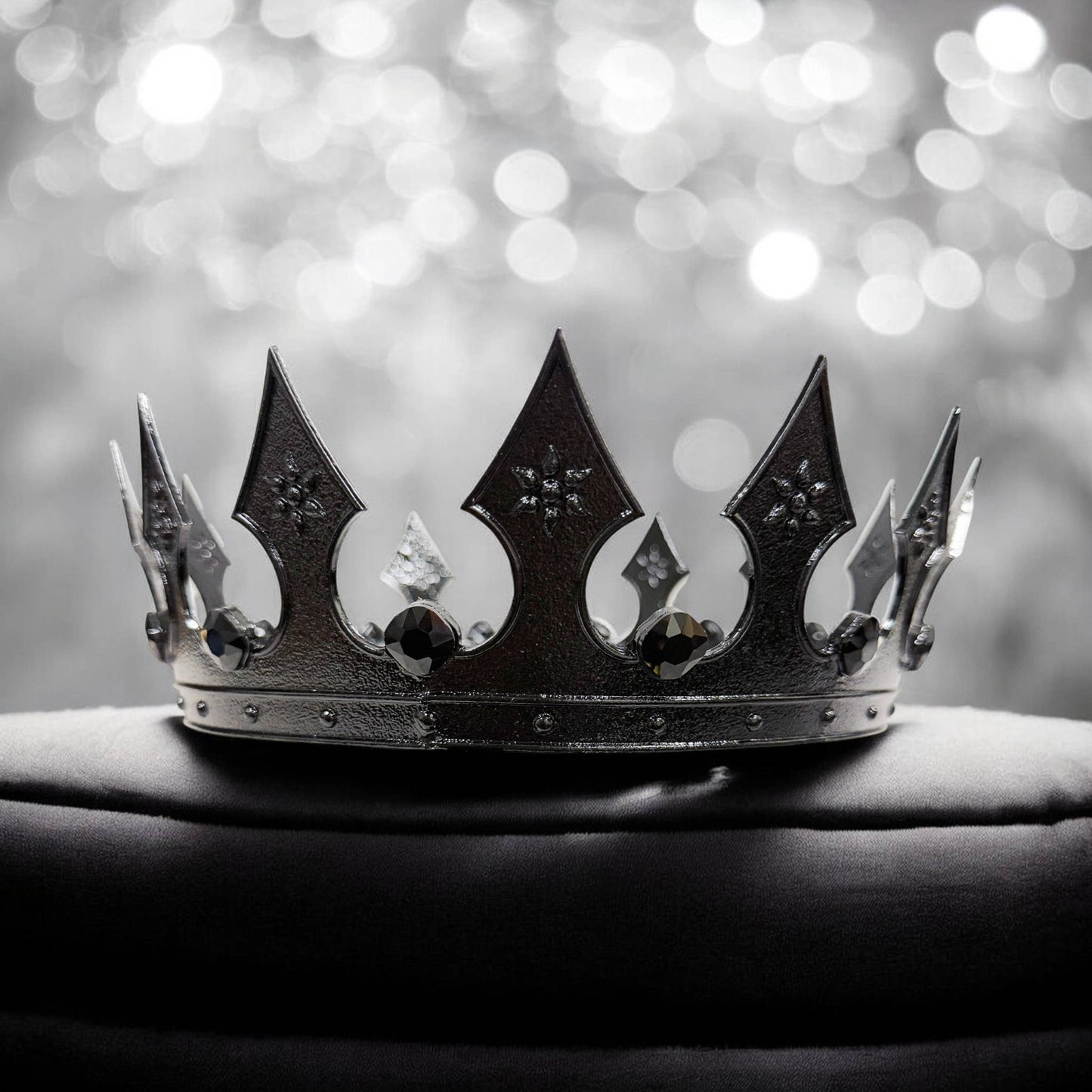 Regal Black Crown