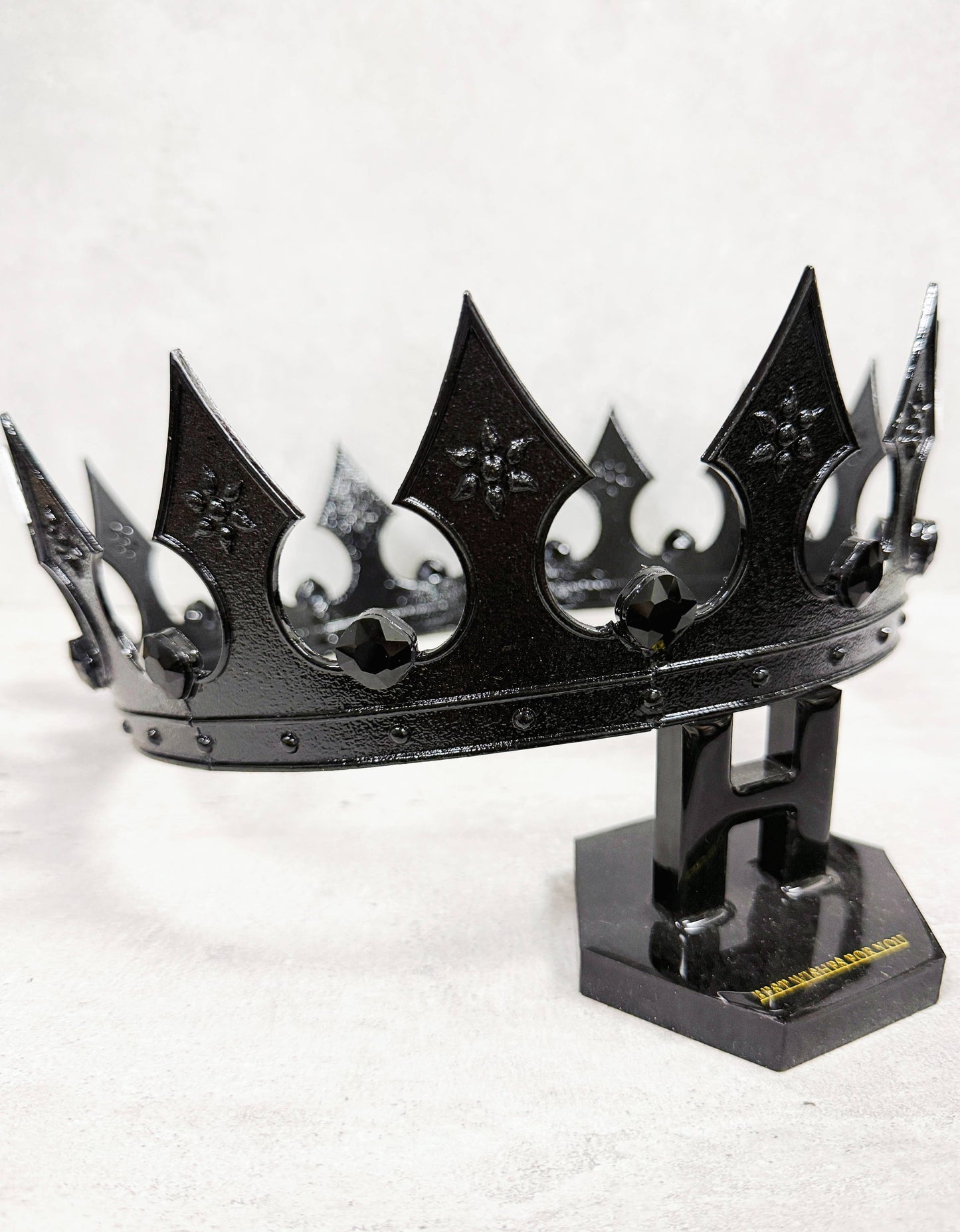 Regal Black Crown