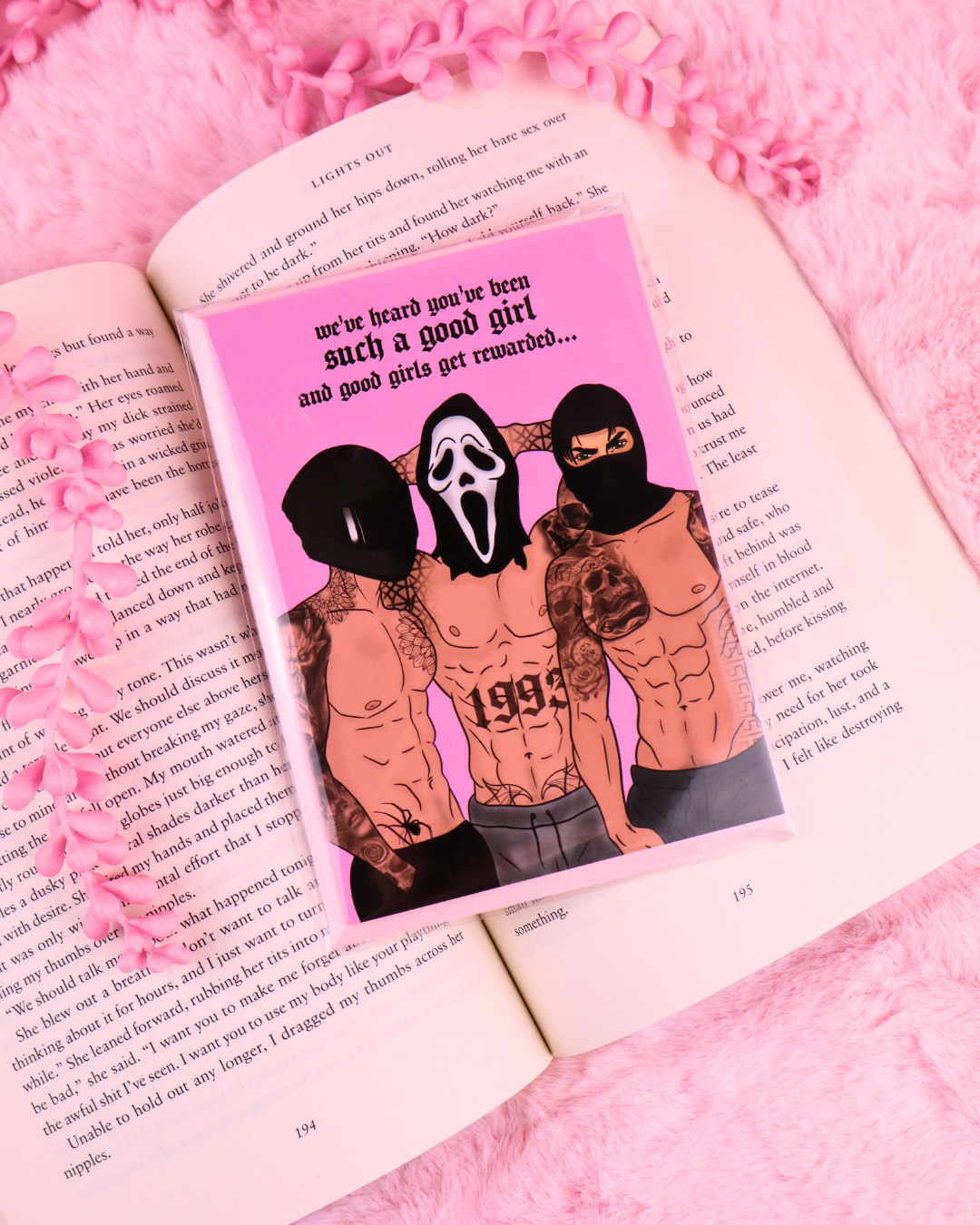 Good Girls Get Rewards Greeting Card