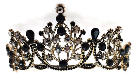 Black & Gold Tiara
