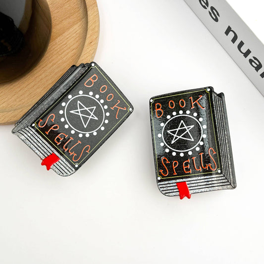 Spells Book Claw Clip
