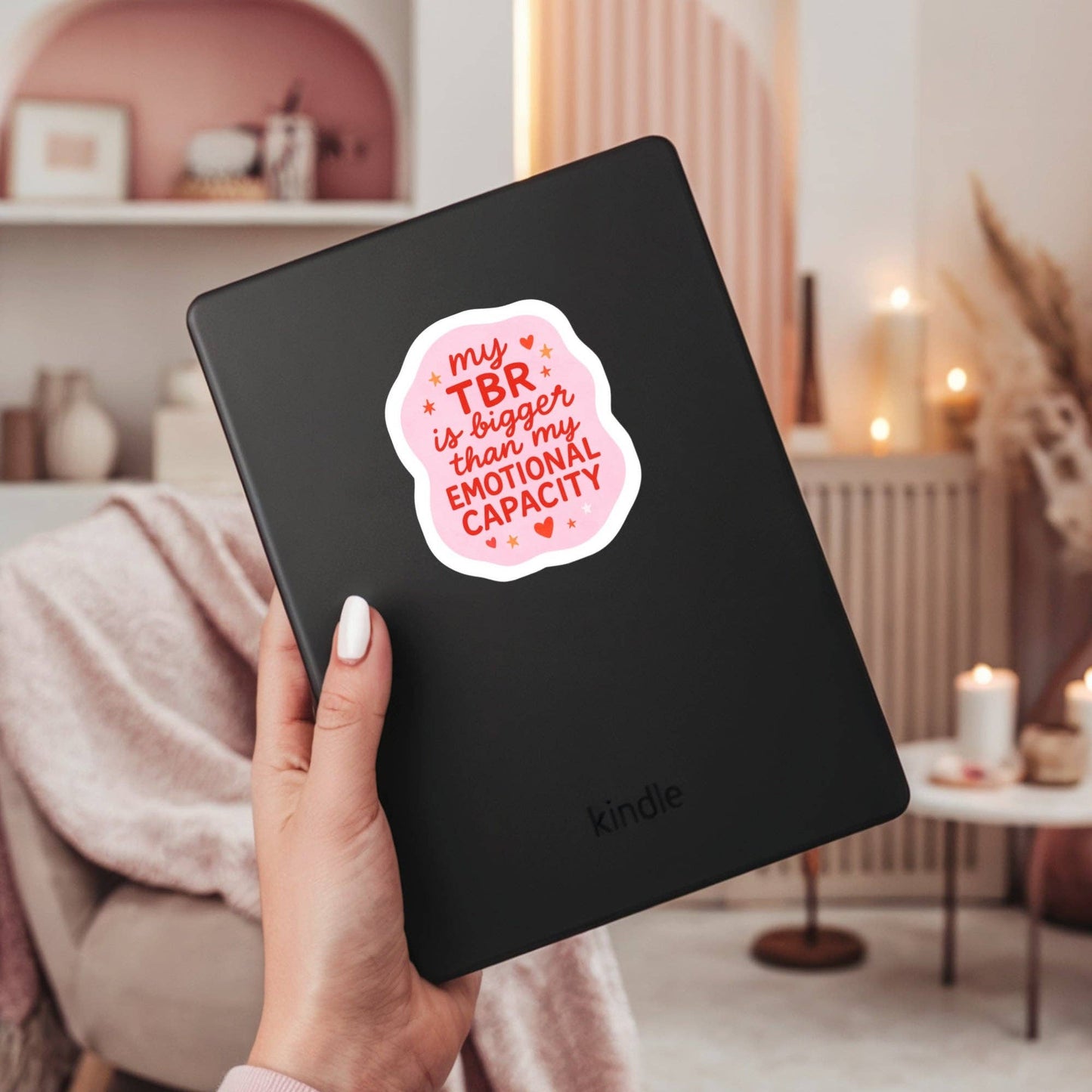 My TBR is Bigger Than my Emotional Capacity Sticker