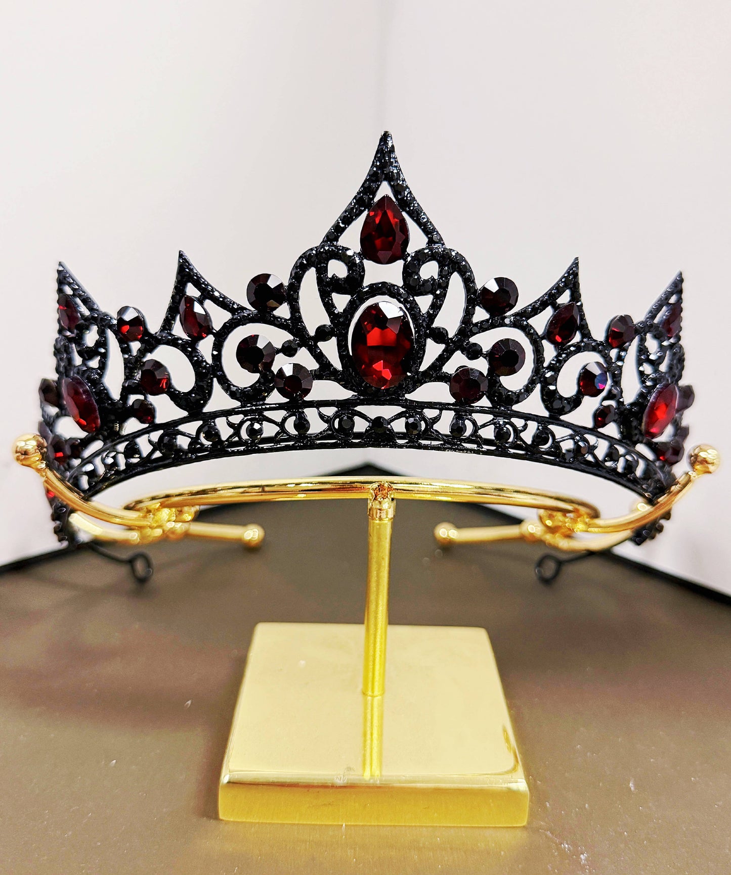 Ruby Crystal Tiara