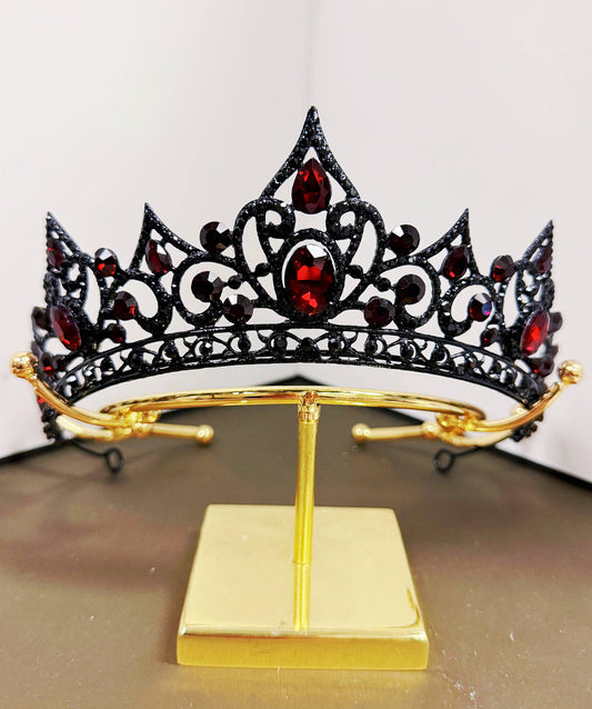 Ruby Crystal Tiara