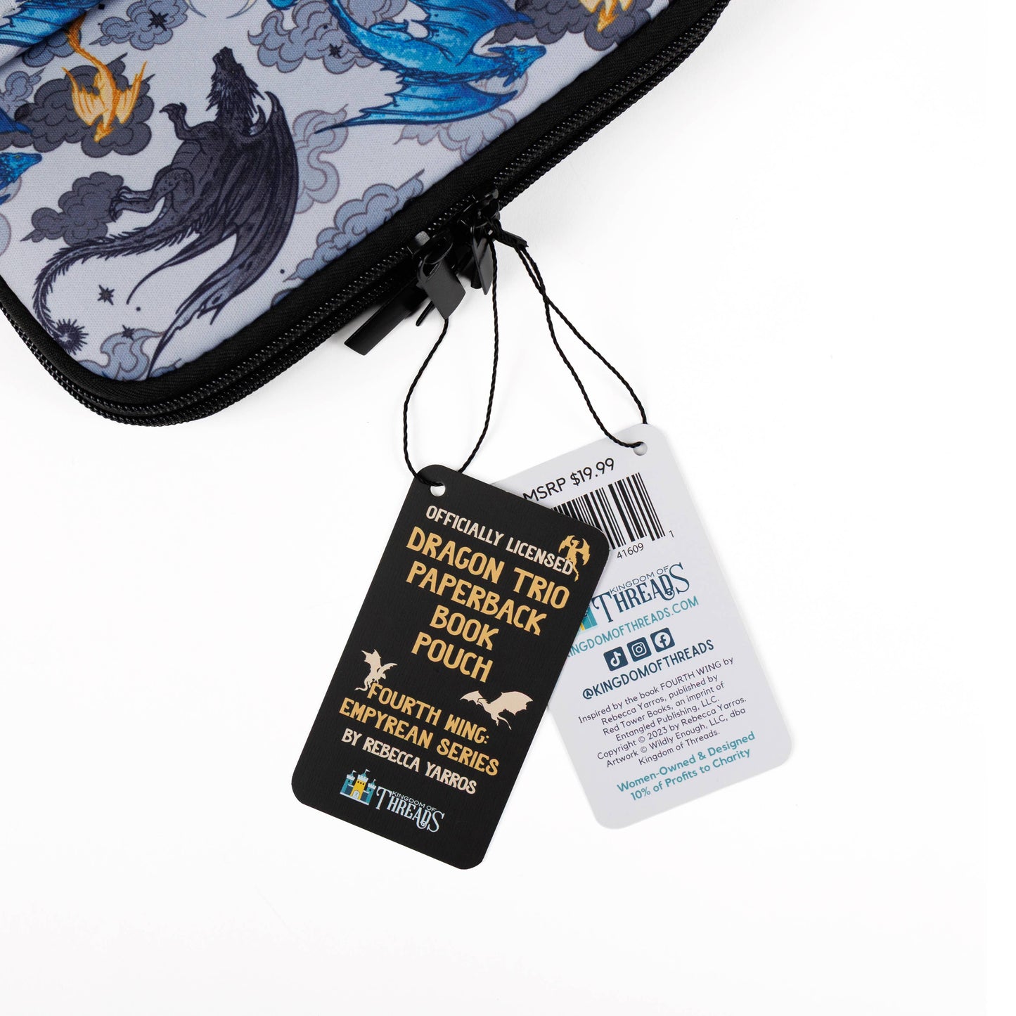 Dragon Trio Book Sleeve | Fourth Wing