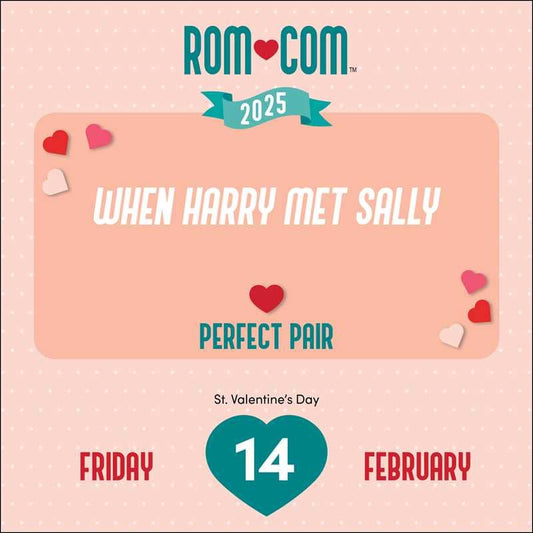 Rom Com 2025 Trivia Day-to-Day Calendar