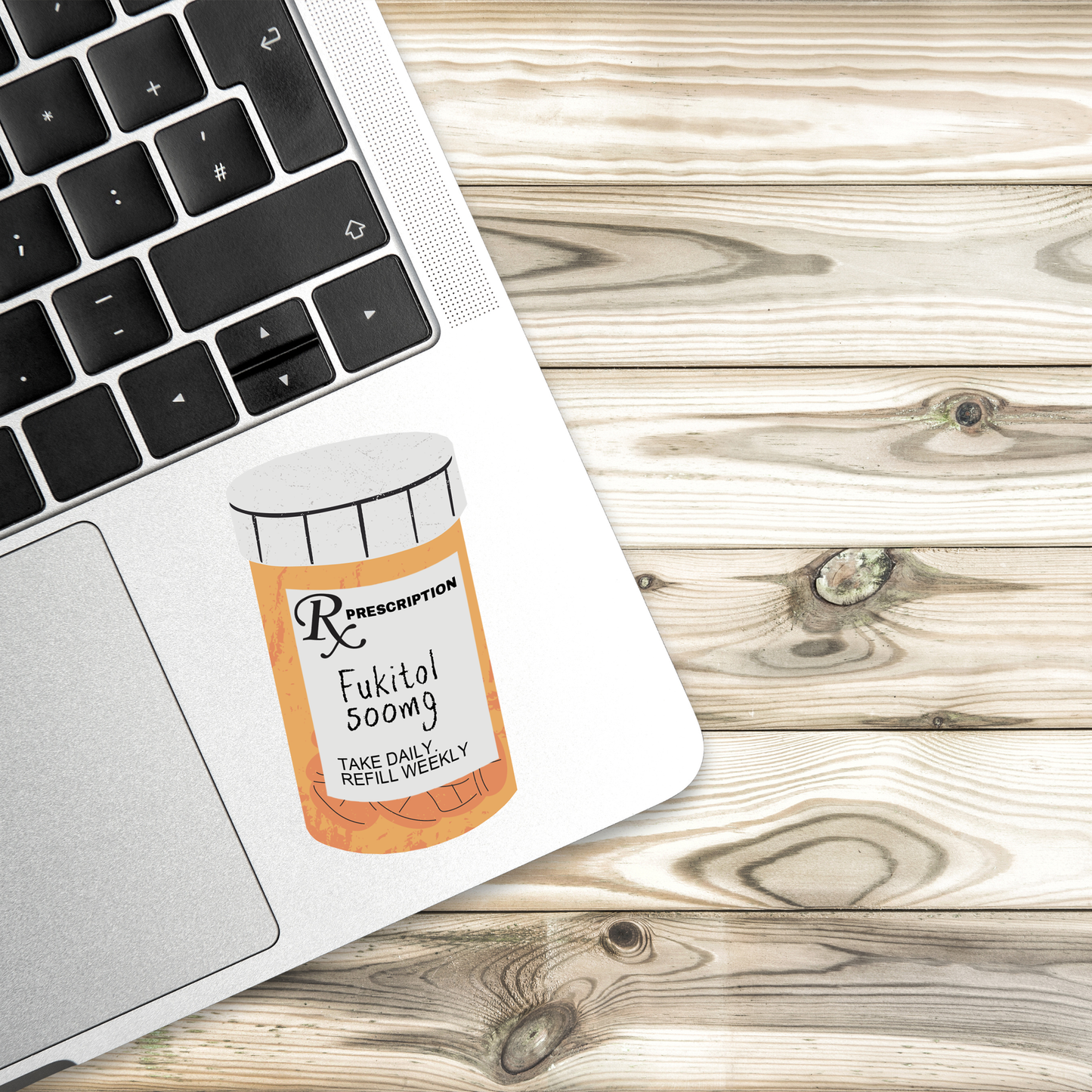 Prescription Humor Sticker