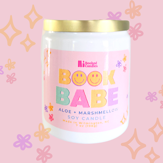 Book Babe Candle