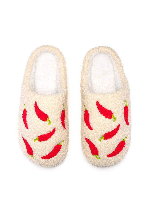Spicy Chili Peppers Slippers