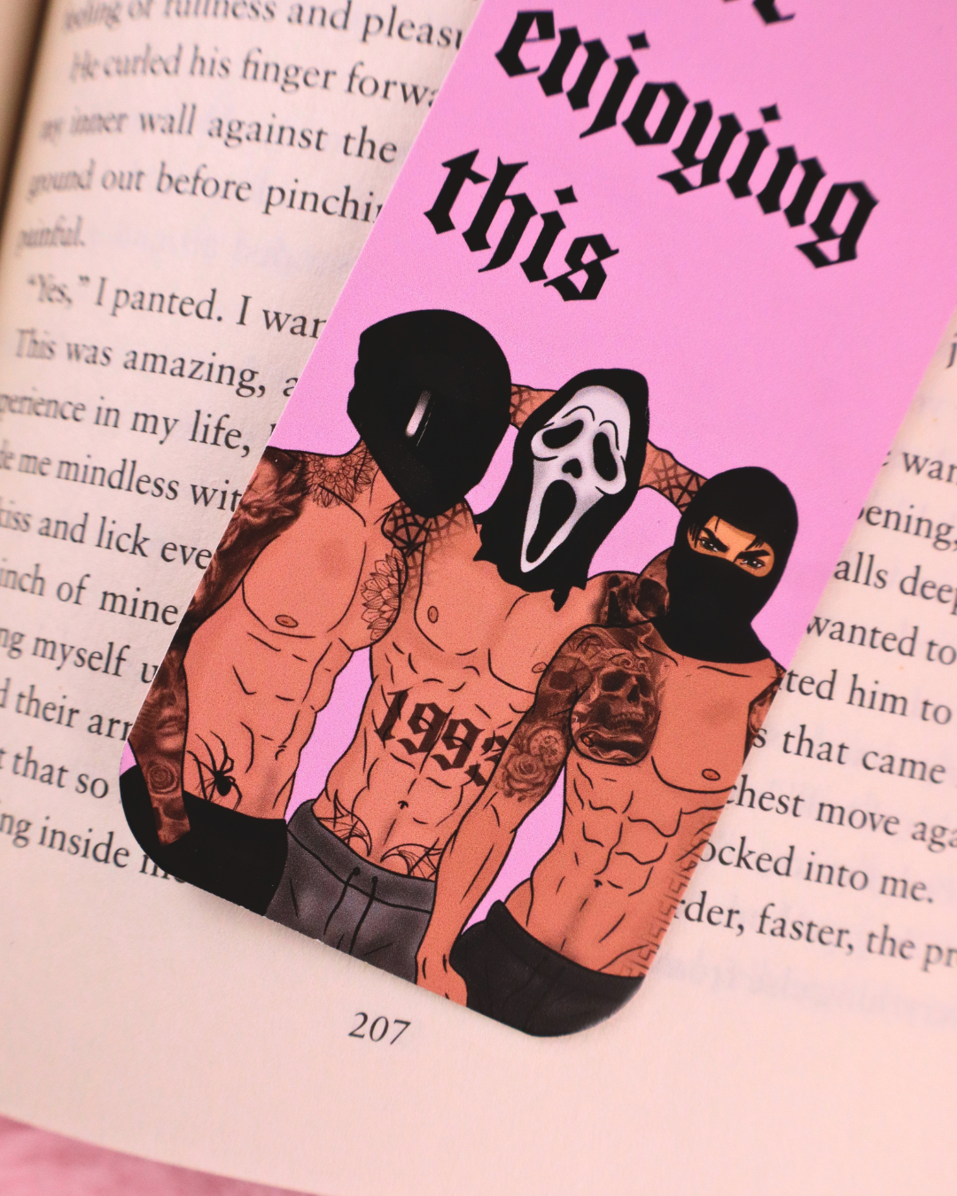Masked Men Trio Bookmark