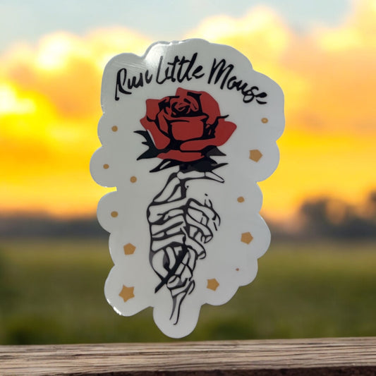 Run Little Mouse Medium Sticker