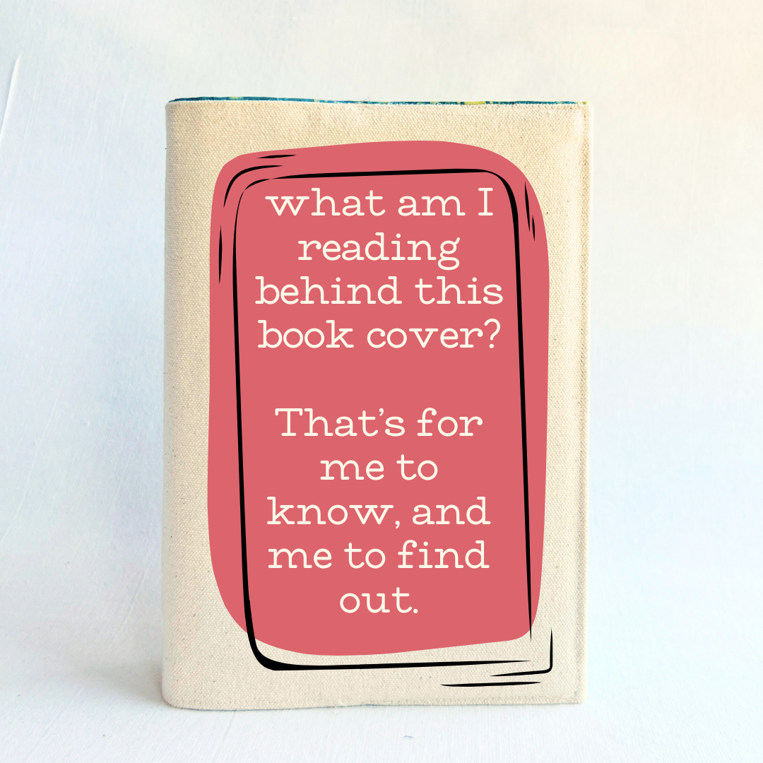 Fabric Book Cover - For me to know
