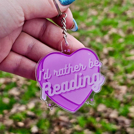 I’d Rather Be Reading Keychain