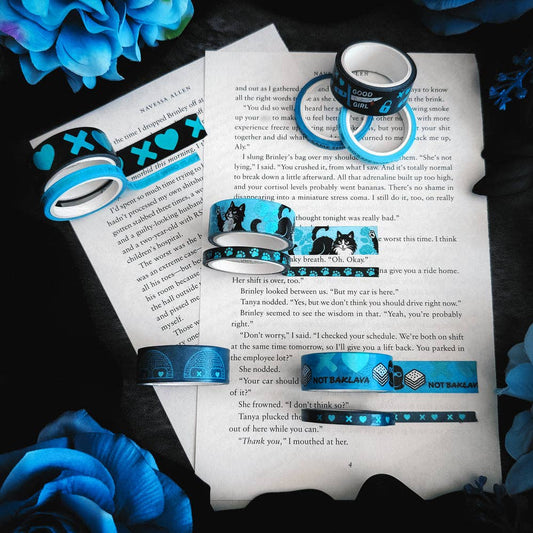 Lights Out Washi Tape (10-Pack)