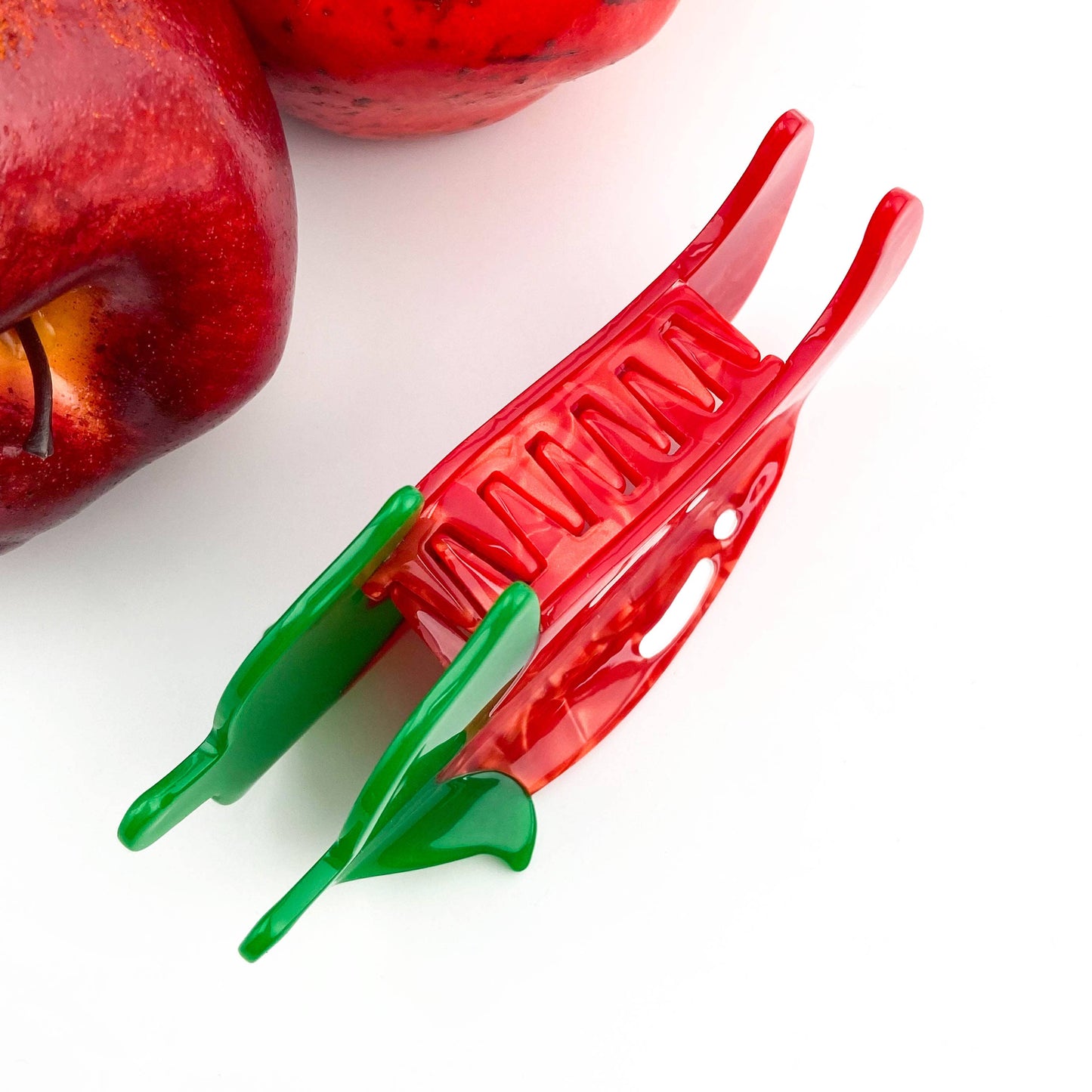 Red Chili Pepper Hair Claw Clip