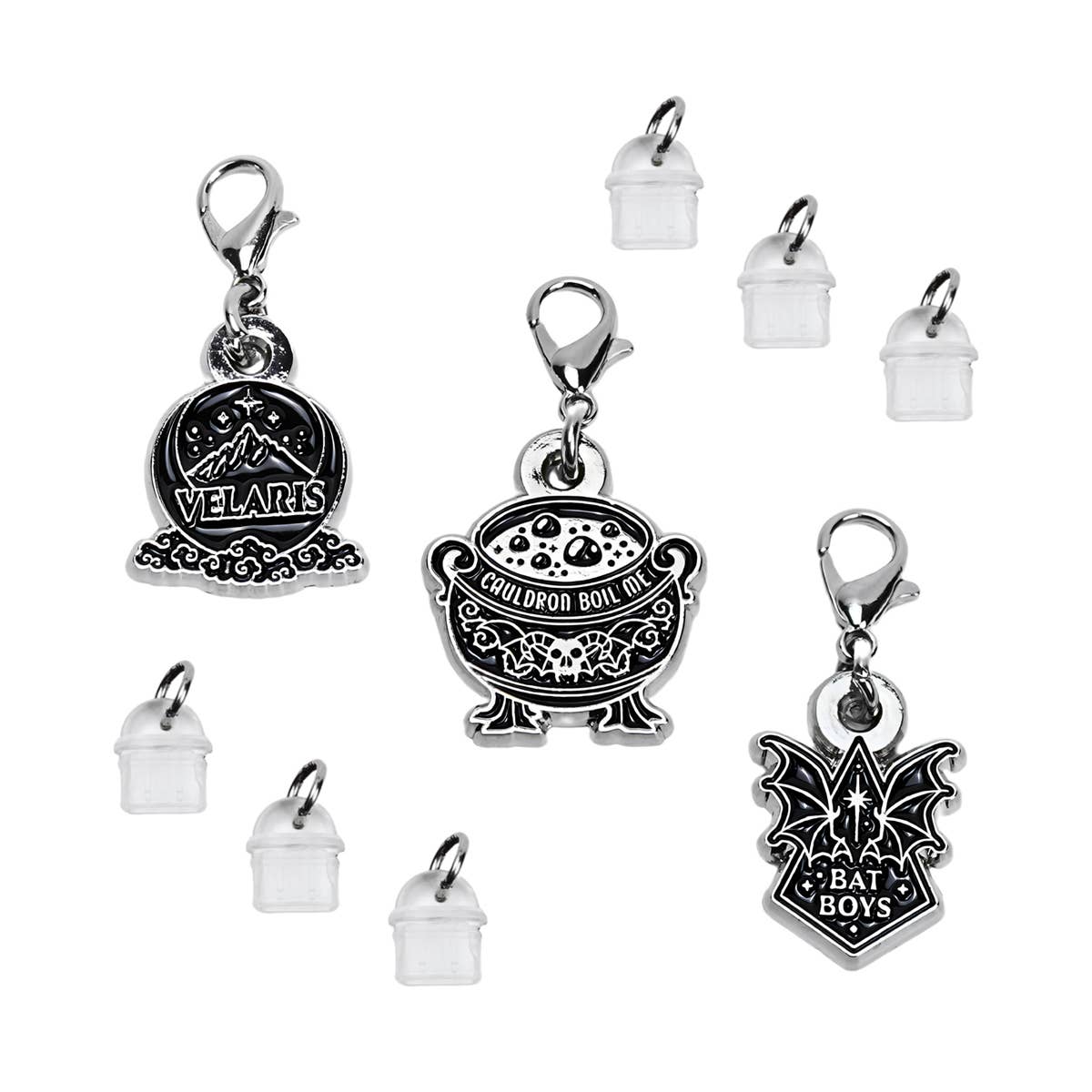 A Court of Thorns and Roses Dust Plug Charms (3-Pack)