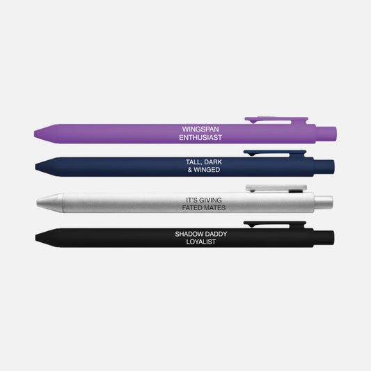 Romantasy Bookish Pen Set