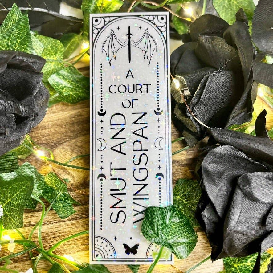 A Court of Smut and Wingspan Holographic Bookmark