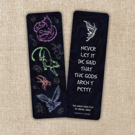Lyra's Magical Tattoos Bookmark | The Games Gods Play