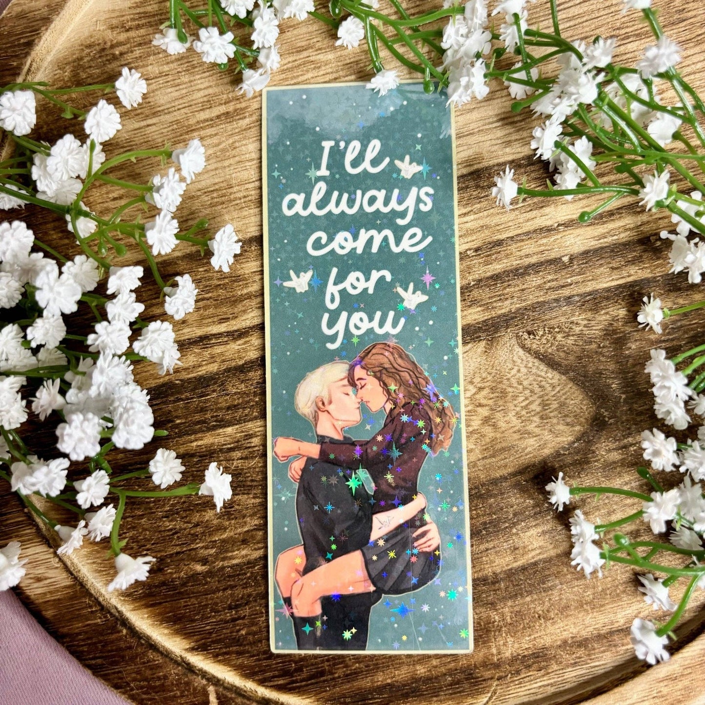 Dramione Fanfic Cardstock Bookmark