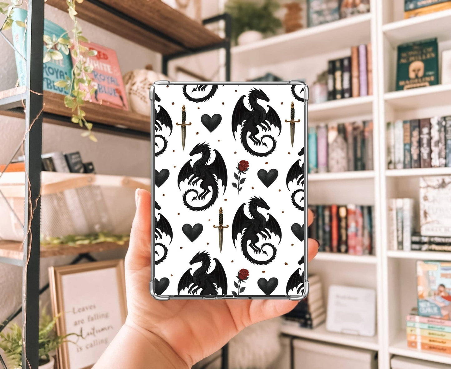Dark Fantasy Dragon Kindle Insert