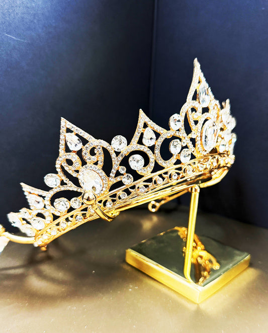 Diamond & Gold Tiara
