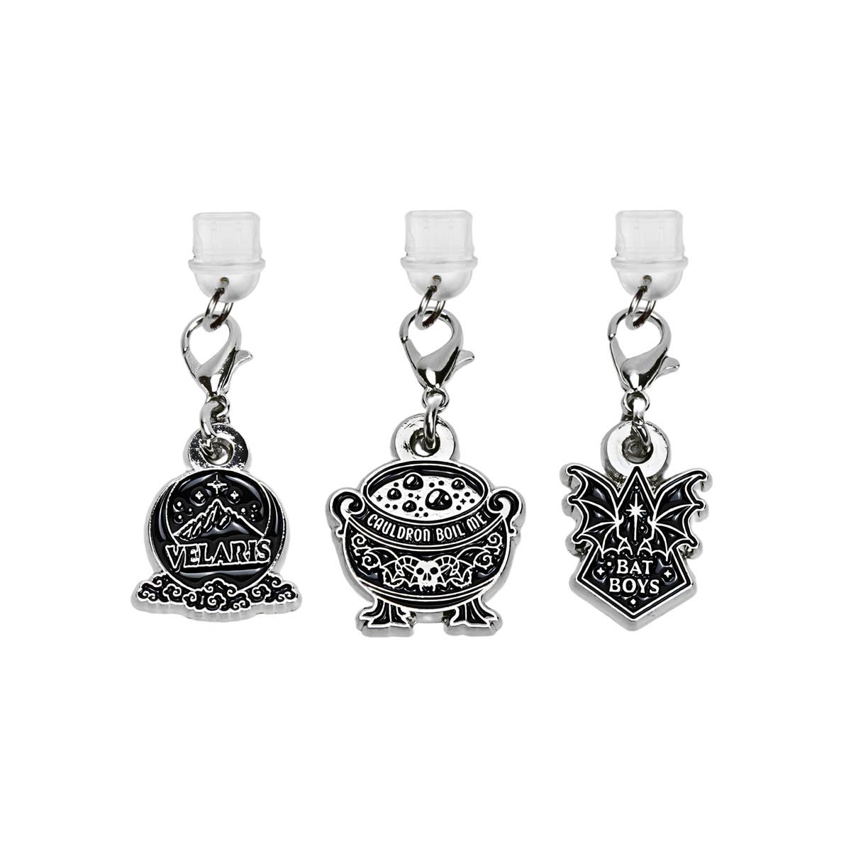 A Court of Thorns and Roses Dust Plug Charms (3-Pack)