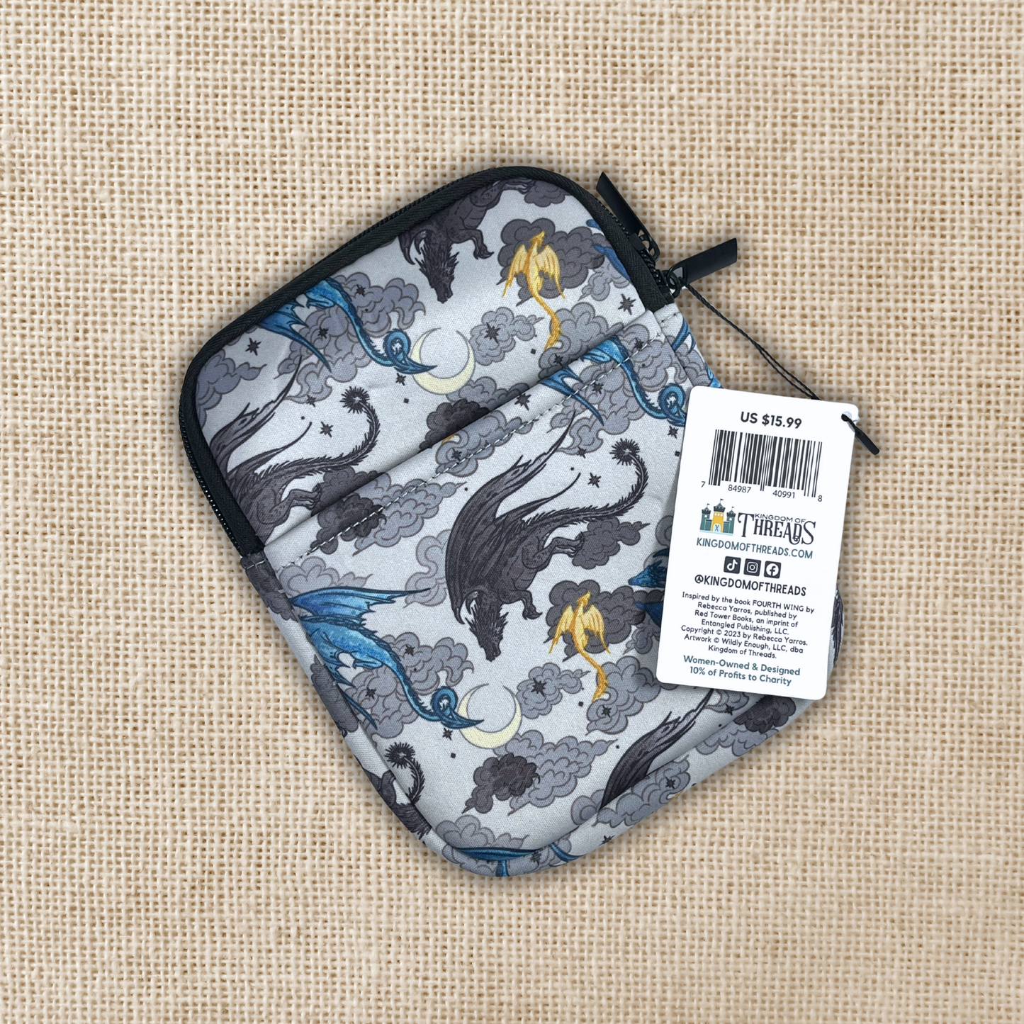 Dragon Trio E-reader Sleeve | Fourth Wing