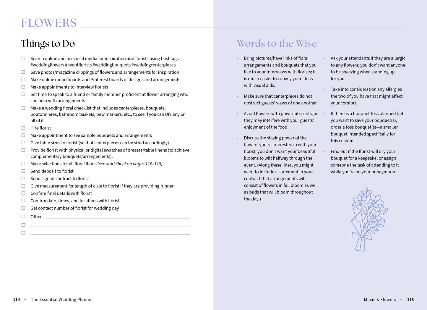 The Essential Wedding Planner Book of Lists