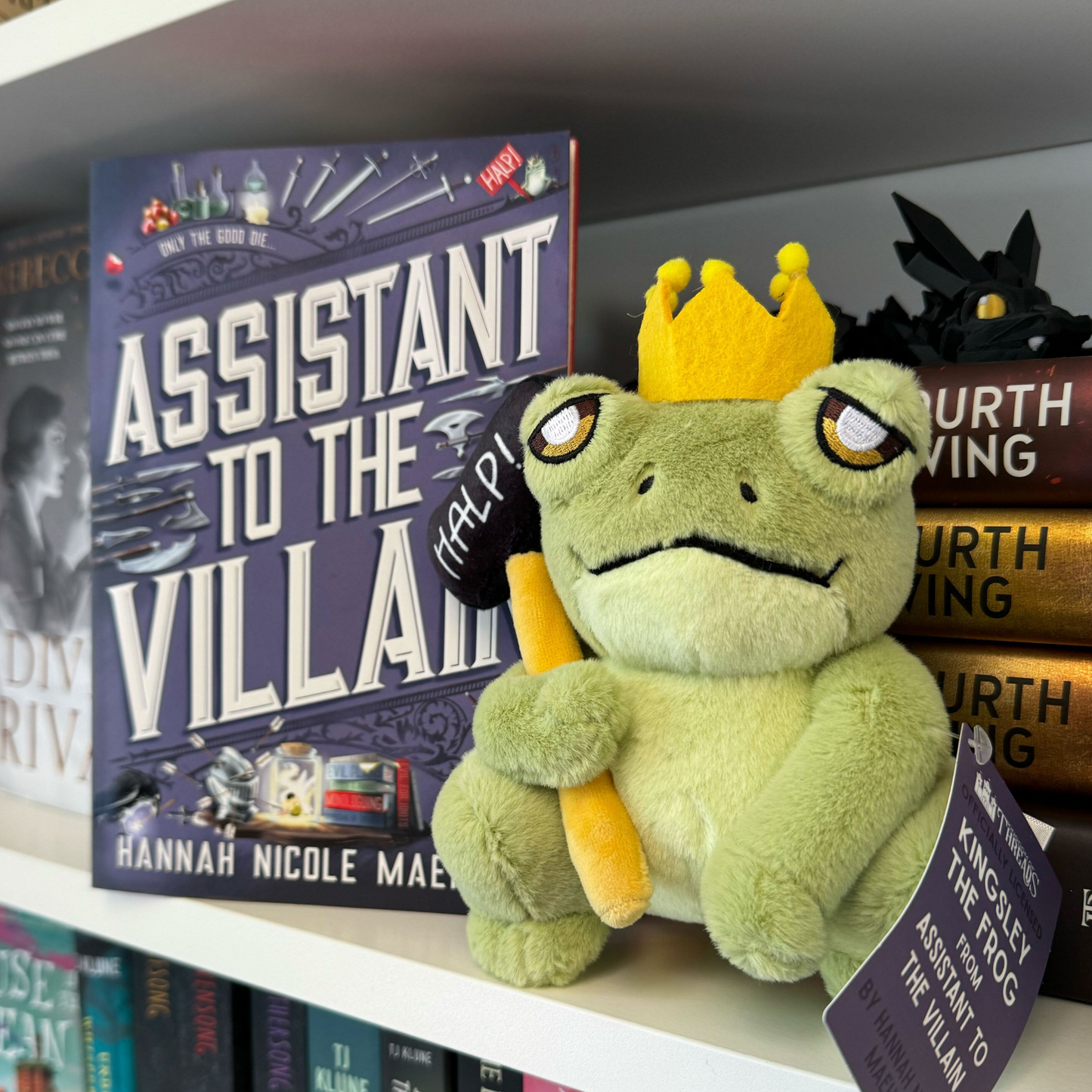 Kingsley Plushie | Assistant to the Villain