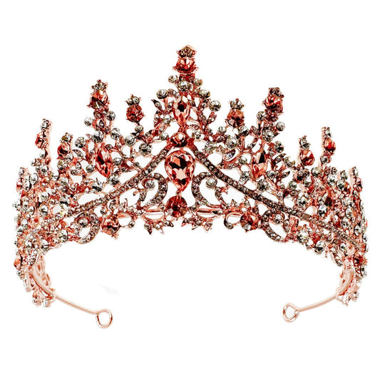 Peach & Gold Tiara