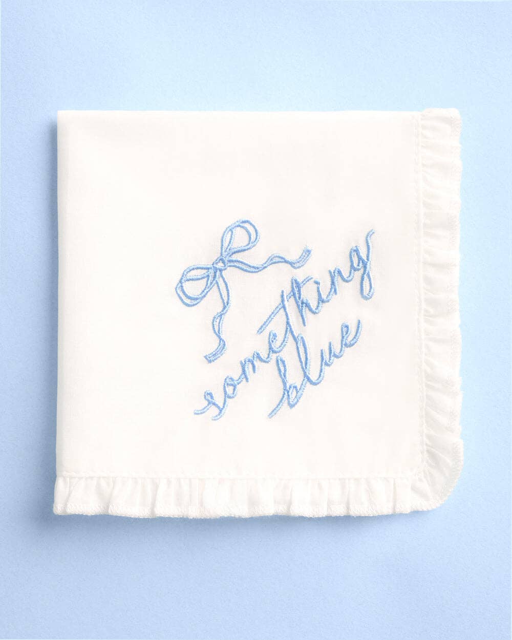 Something Blue Bride Hanky