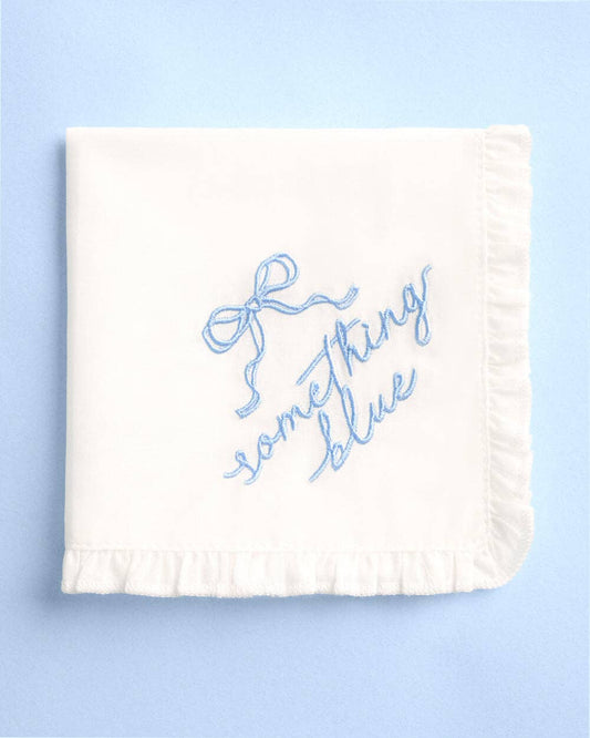Something Blue Bride Hanky