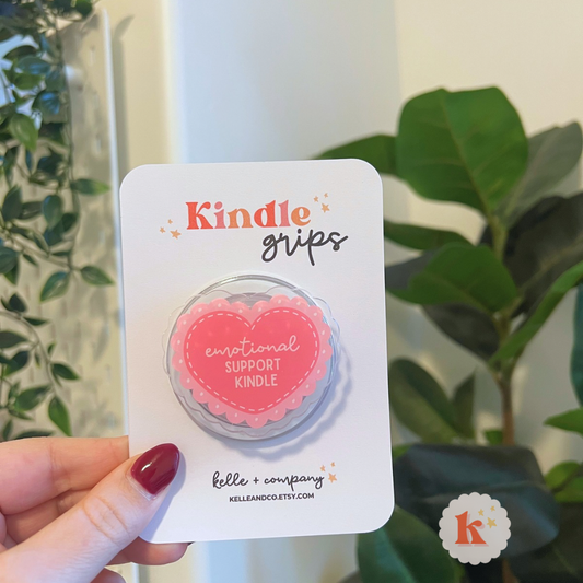 Emotional support kindle grip | kobo grip