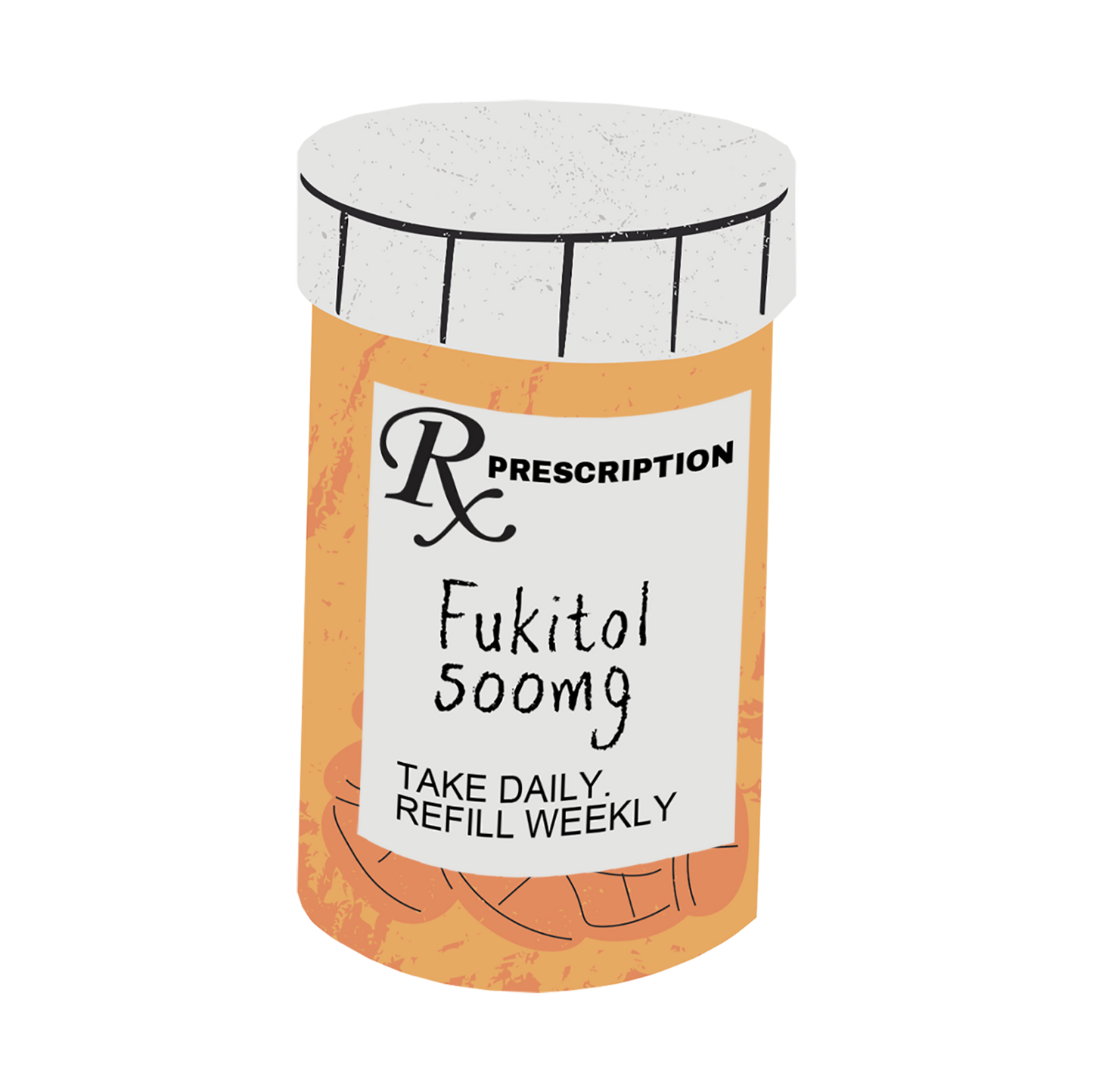 Prescription Humor Sticker