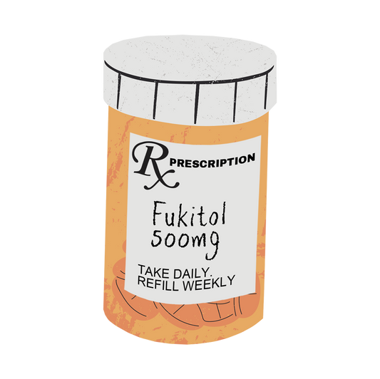 Prescription Humor Sticker