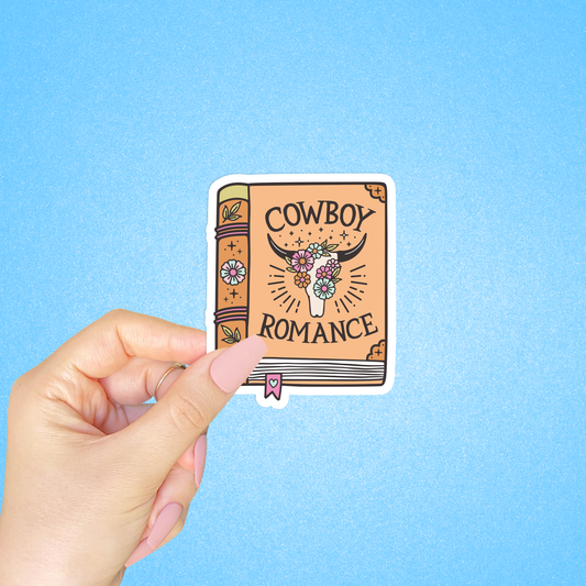 Cowboy Romance Sticker