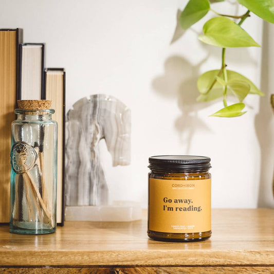 Go Away. I’m Reading. – Candle