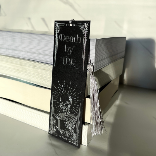 Death by TBR Holographic Bookmark