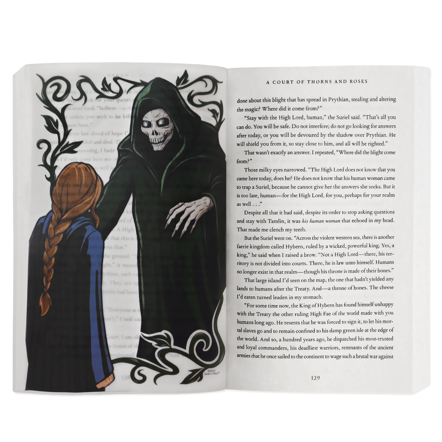 A Court of Thorns and Roses Book Scene Illustrations (6-Pack)