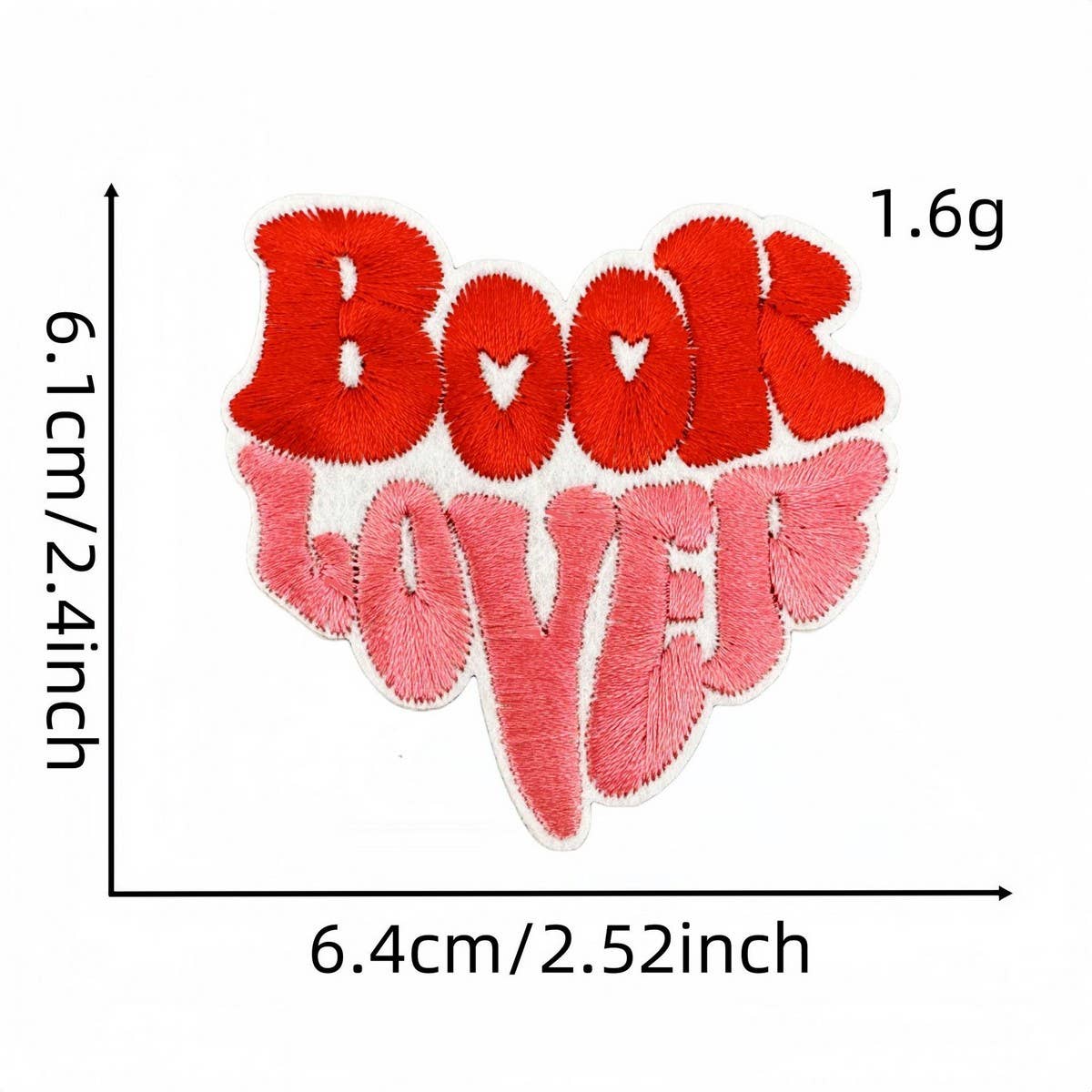 Bookish Embroidered Patches