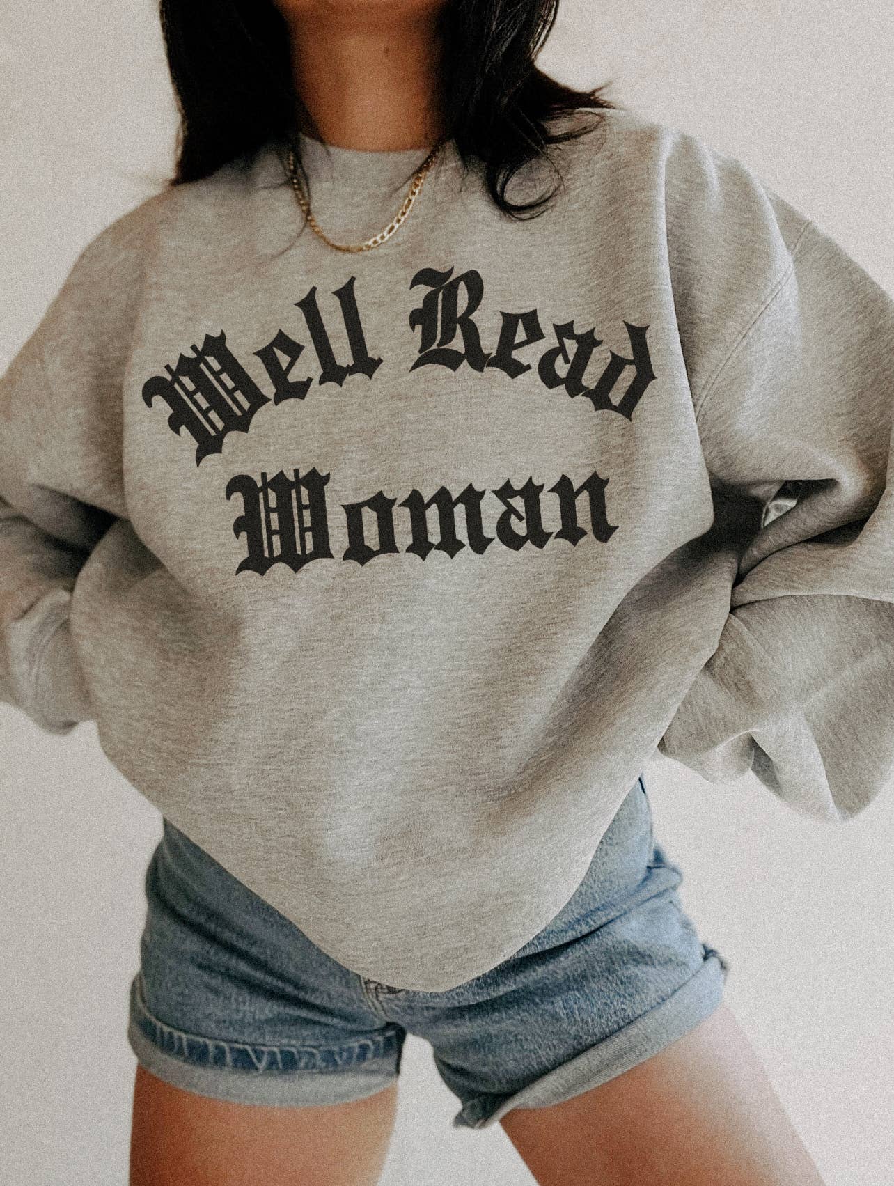 Well Read Woman Sweatshirt
