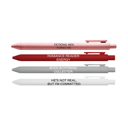 Fictional Men Ruined Me Pen Set