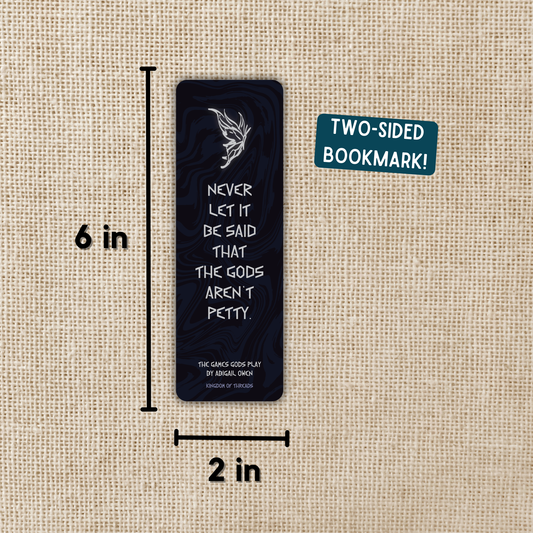 Lyra's Magical Tattoos Bookmark | The Games Gods Play